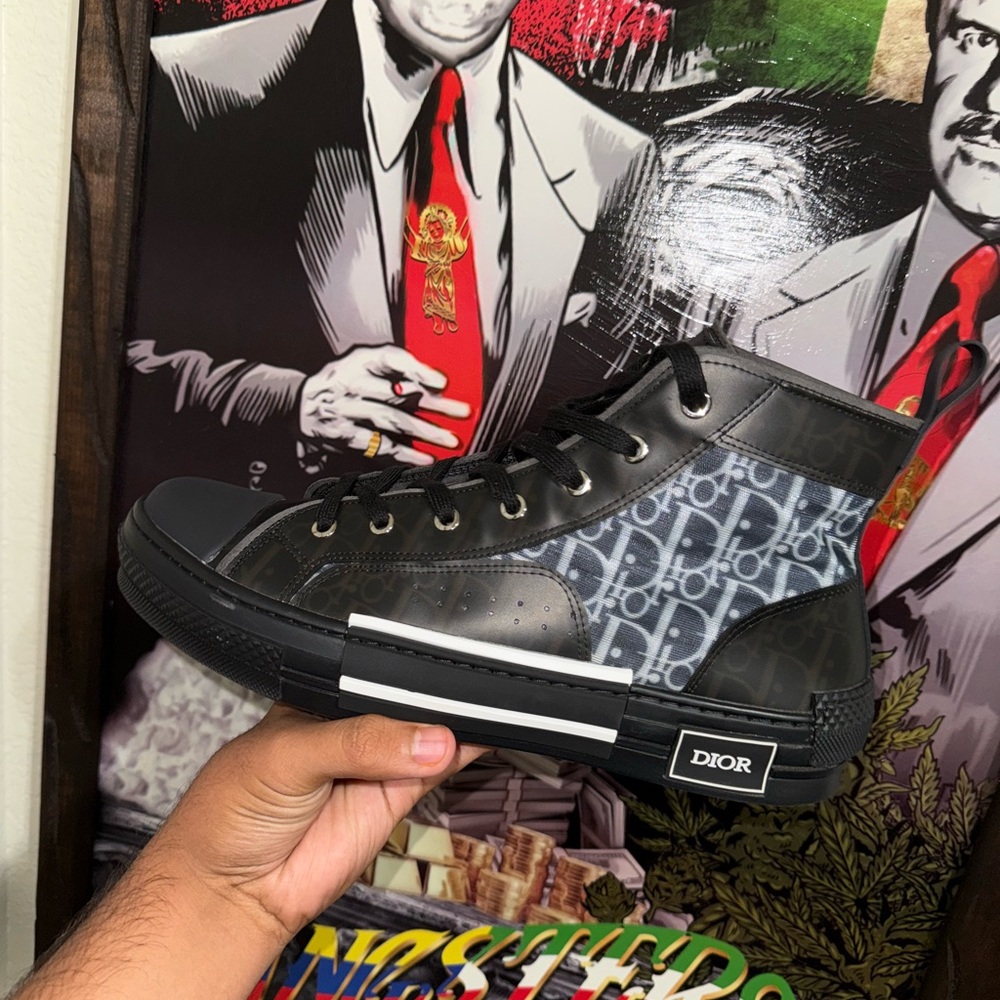 Dior b23 Men's Black high top